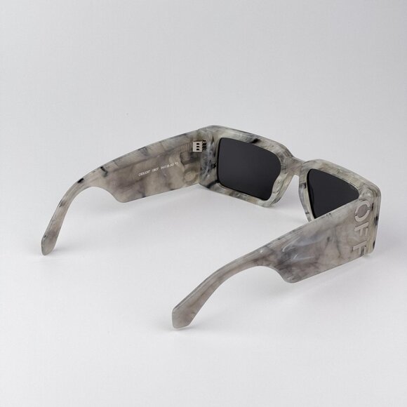 Off-White MILANO Sunglasses – Marble Grey Square Frame | Model OERI097 0807 main image 4